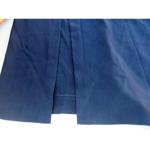 Modest Black Skirt Full Length Back Side Slit Ellen Tracy Christian Jewish VTG - Picture 7 of 7